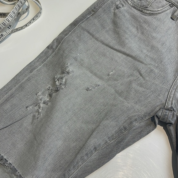 Agolde Jeans Sophie High Rise Crop Distressed Skinny Size 27 - Picture 10 of 16